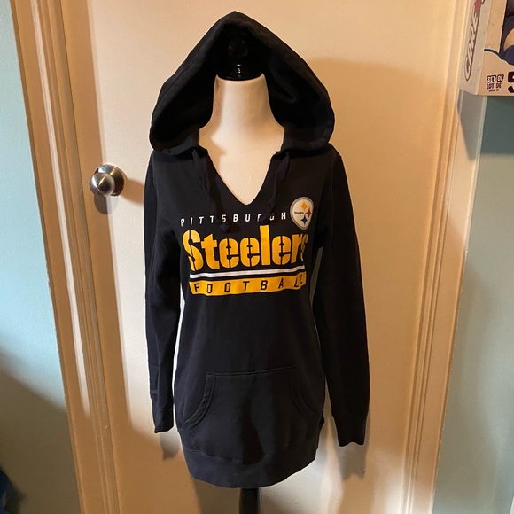 MAJESTIC NFL PITTSBURGH STEELERS HOODIE - Picture 1 of 9